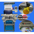 Domestic single head embroidery sewing machine for hat flat t-shirt shoes bags